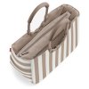 Reisenthel Loopshopper M Summerstripes coffee – nákupní taška, produktový pohled 5