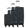 6940 04 travelite kick off trolley 4w set l m s vg