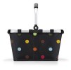 Reisenthel Carrybag XS Dots – nákupní košík, celkový pohled