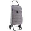 Rolser Jolie Tweed 2 nakupni taska na koleckach pohled z uhlopricne strany JOL001