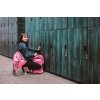 BAAGL Školní batoh skate Pink – lifestyle fotografie 14