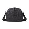 Herschel Thalia Quilted Capsule Crossbody Black Tonal Daisy 2L – produktová fotografie