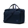Herschel Bowen Convertible Travel Duffle Tech Mood Indigo Tonal 30L – produktová fotografie