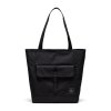 Herschel Retreat™ Tote Twill Black/Grey 20L – produktová fotografie