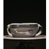 Herschel Heritage™ Ripstop Reflective Ultimate Gray/Stone Mountain 24L – fotografie v použití a detail modelu