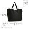 Reisenthel Shopper XL Black – nákupní taška, produktový pohled 5